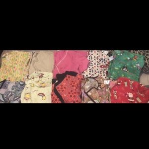 Medium scrub tops